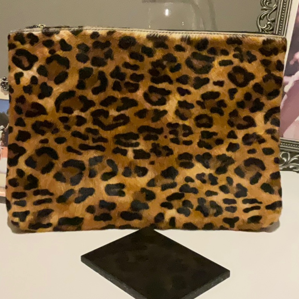 Banana Republic Leopard Print Clutch